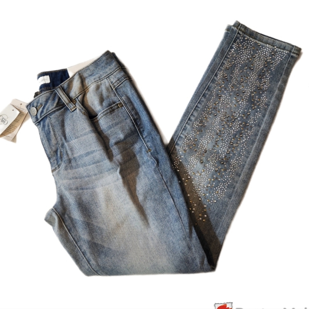 Embellished Blue Jeans‎
